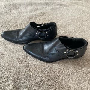 Urban outfitters Deena & Ozzy biker ankle bootie size 6